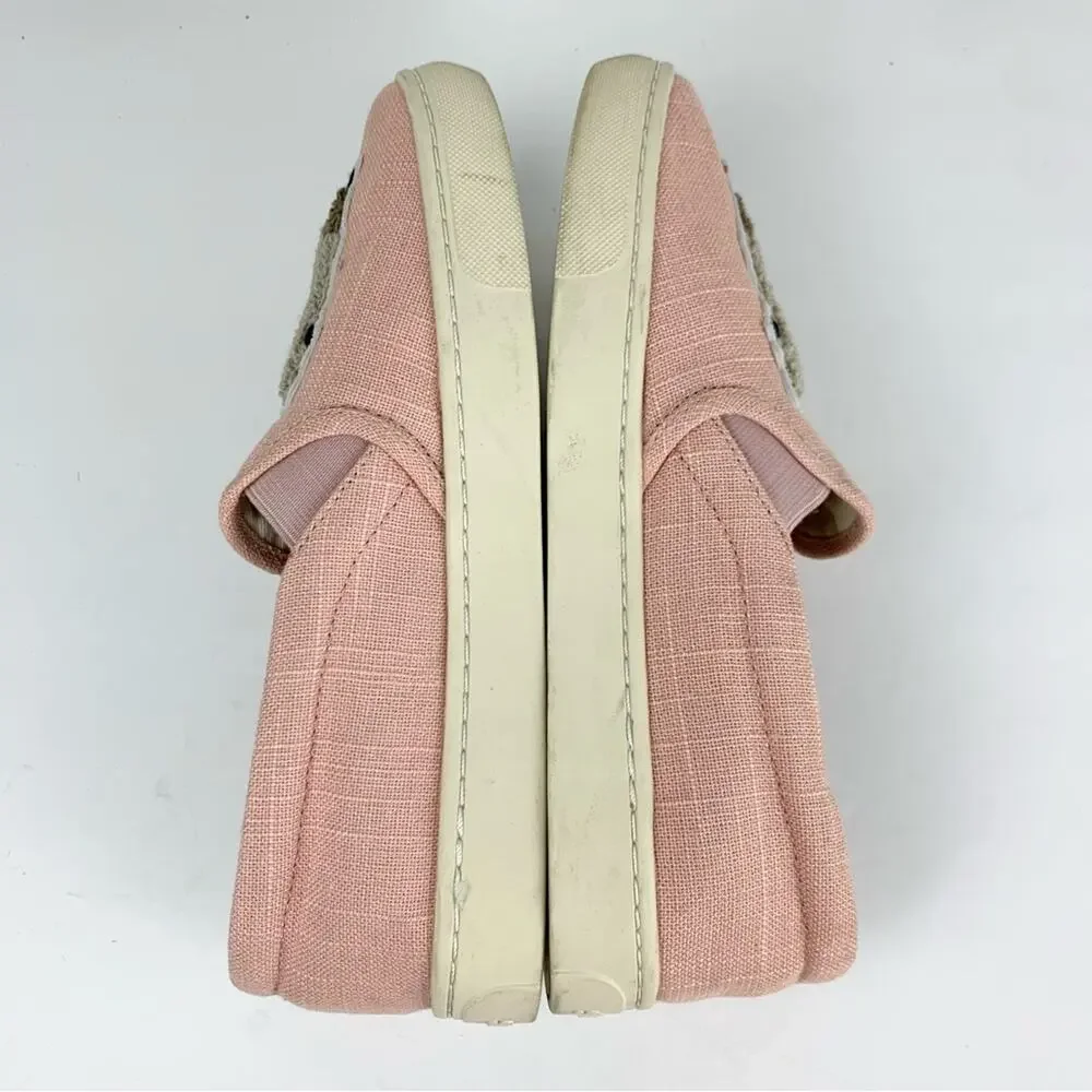 Soludos Llama Dusty Rose Pink Slip On Sneaker Anthropologie 8